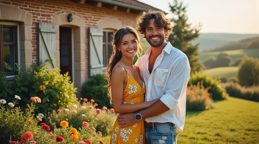 découvrez comment ce couple dynamique, âgé de 28 et 33 ans, a transformé sa troisième maison, une splendide longère de 175 m² acquise en 2022. plongez dans leur aventure de rénovation pleine de charme et d'inspiration.