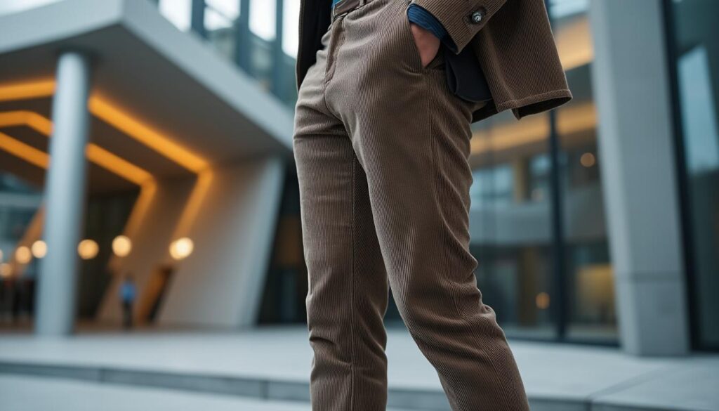 découvrez pourquoi le pantalon en velours est un choix incontournable pour l'homme moderne en 2025, alliant style, confort et élégance intemporelle.