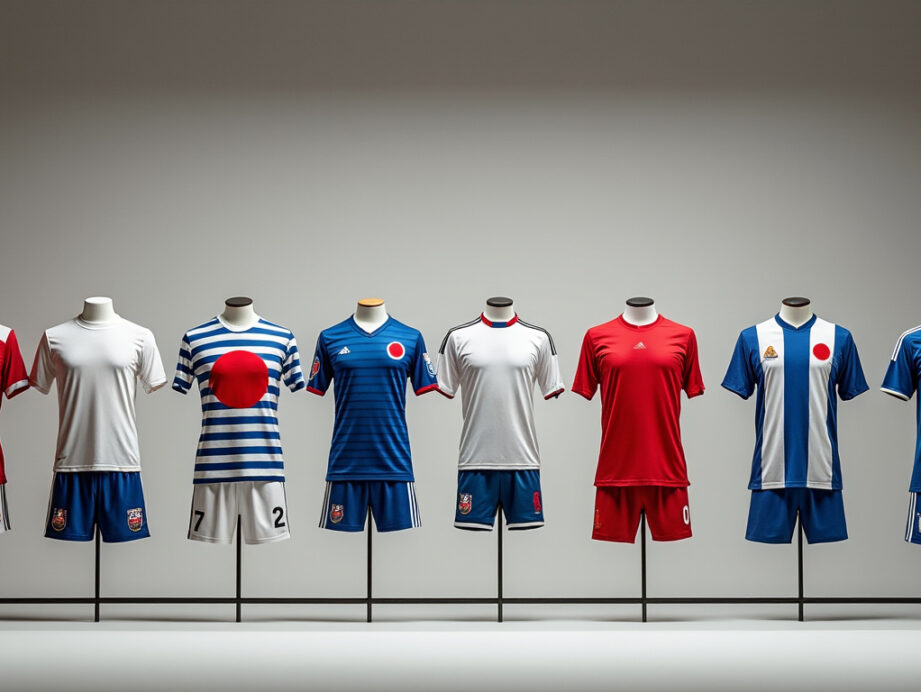 découvrez l'histoire fascinante et l'évolution des designs des maillots de l'équipe du japon à travers les années, des premiers modèles aux plus récents styles.