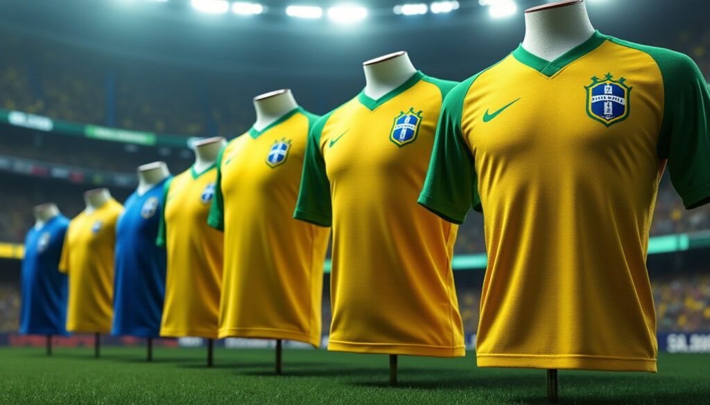 découvrez l'histoire fascinante et l'évolution du maillot du brésil, un symbole emblématique du football mondial, entre passion, culture et légendes du sport.