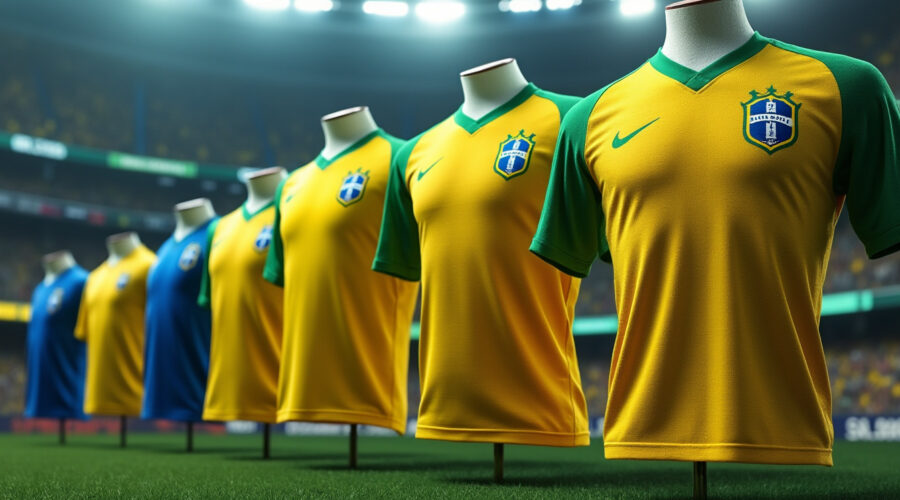 découvrez l'histoire fascinante et l'évolution du maillot du brésil, un symbole emblématique du football mondial, entre passion, culture et légendes du sport.