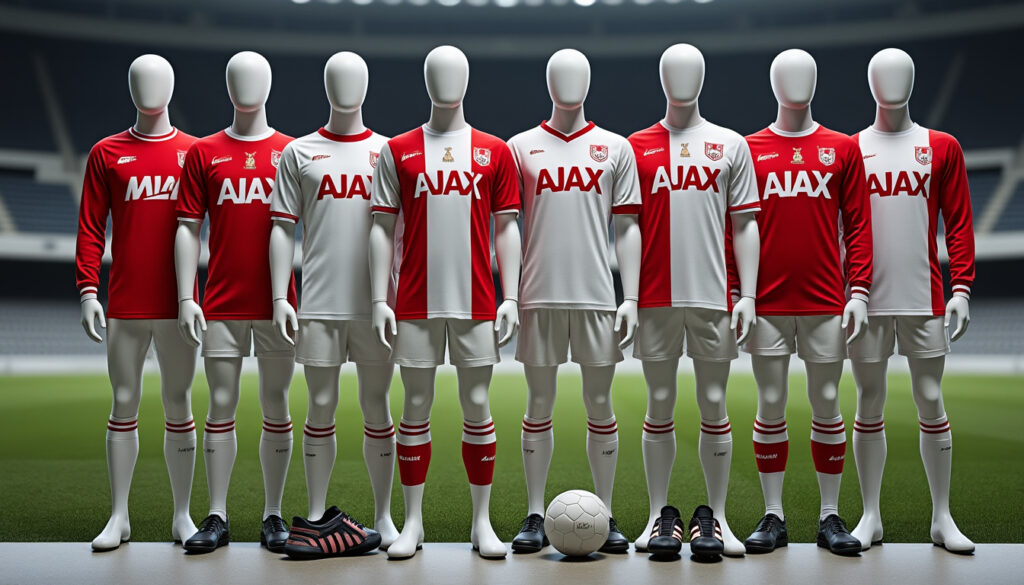 découvrez l'histoire et l'évolution du maillot de l'ajax, un symbole emblématique du football néerlandais à travers les décennies.