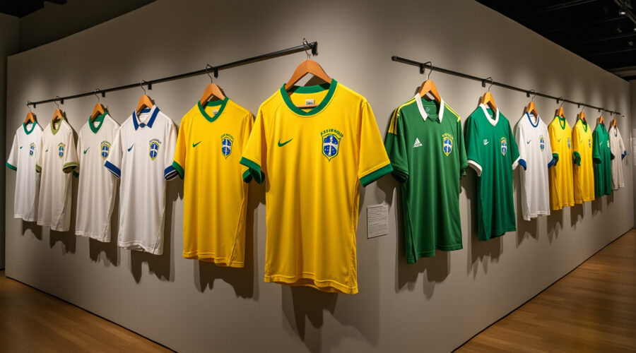 découvrez l'histoire et l'évolution du célèbre maillot du brésil, symbole emblématique du football et de la culture brésilienne.